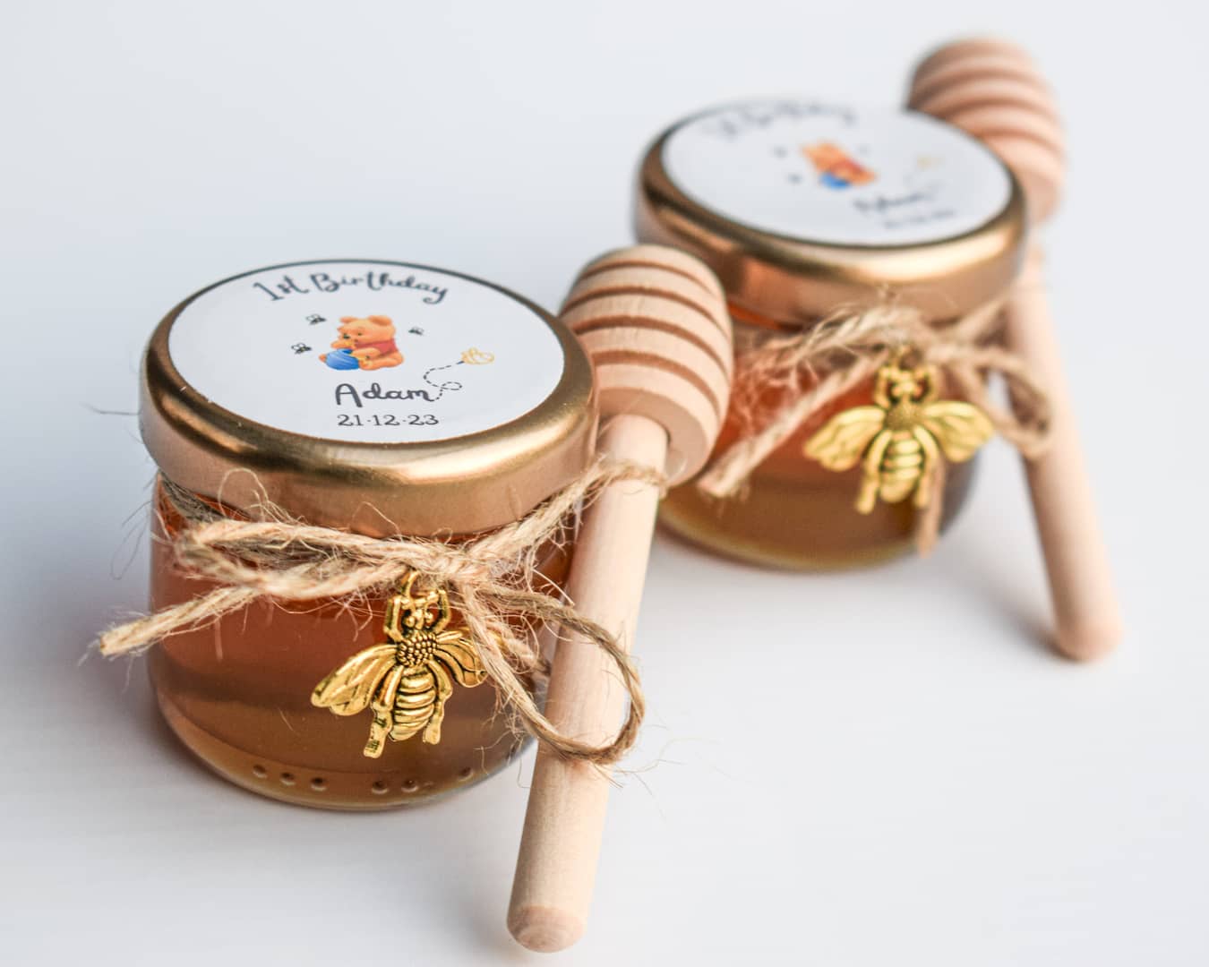 first Birthday Party Favors Pure Honey Jars