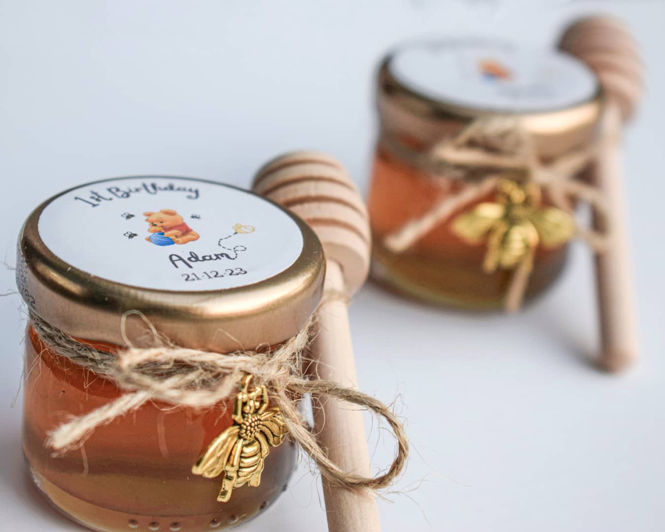 Birthday Party Favors Pure Honey Jars