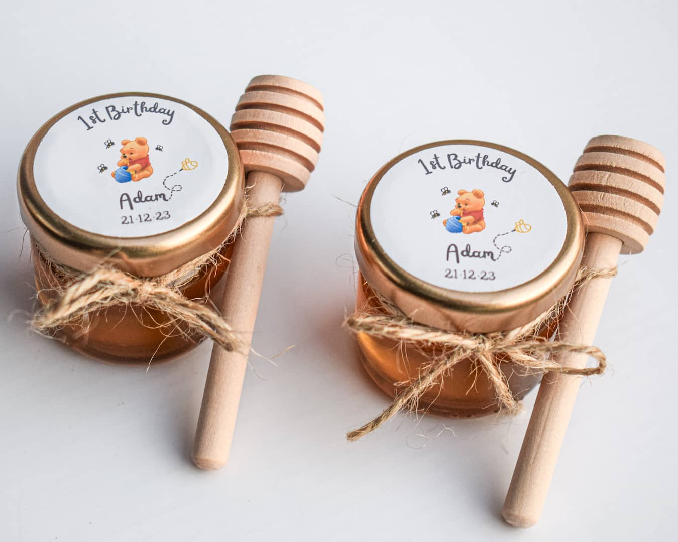 Boy Birthday Party Favors Pure Honey Jars