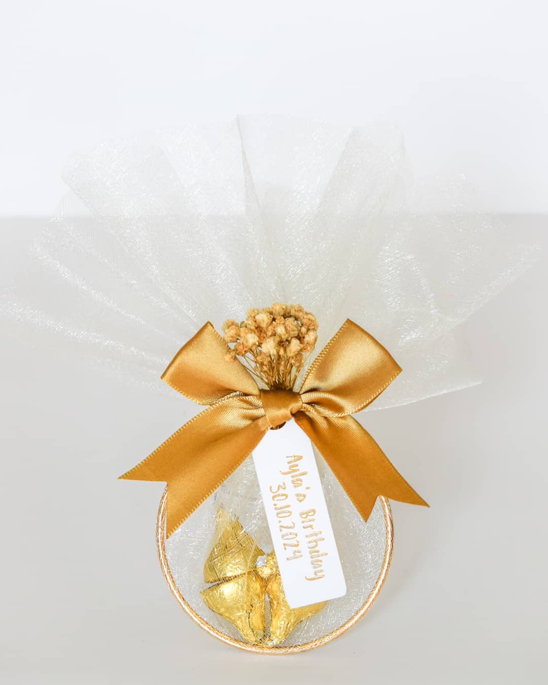 Birthday Party Favors gold