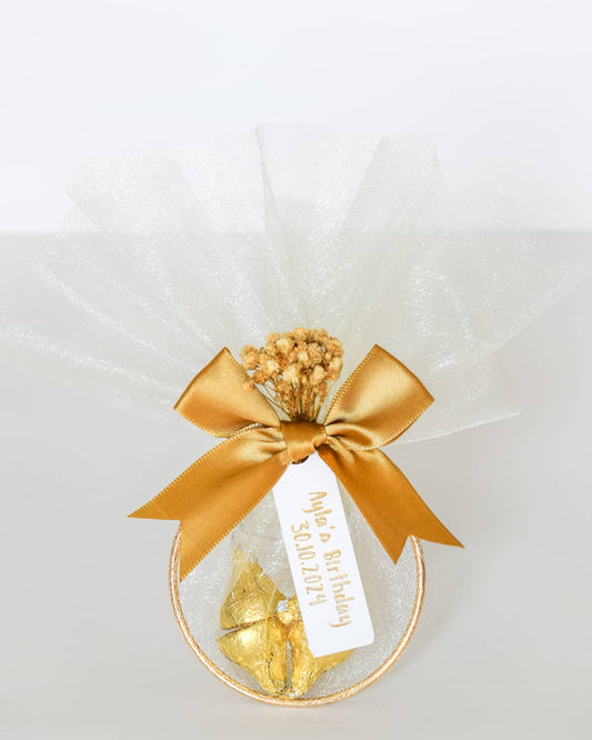 Birthday Party Favors gold