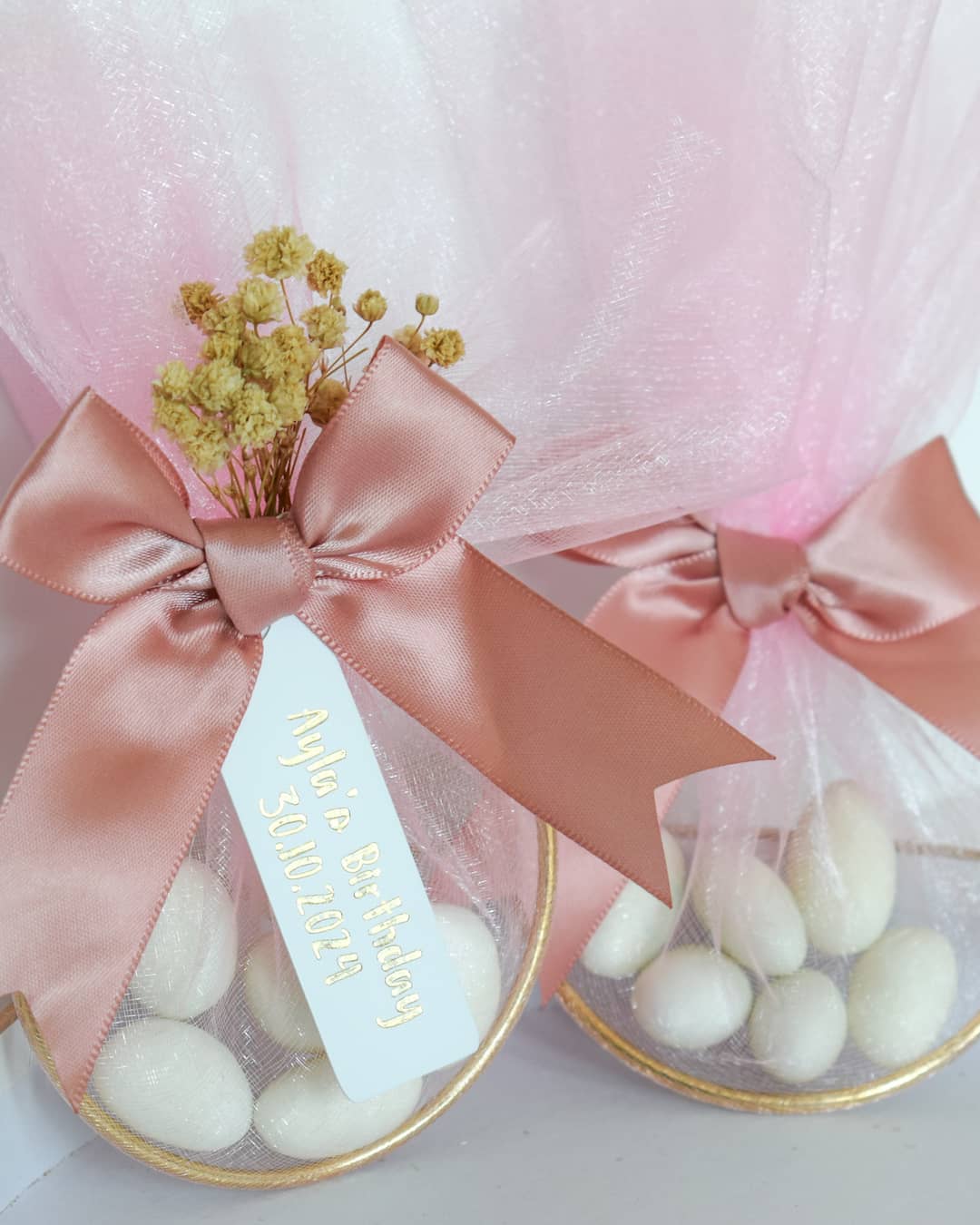 Birthday Party Favors pink