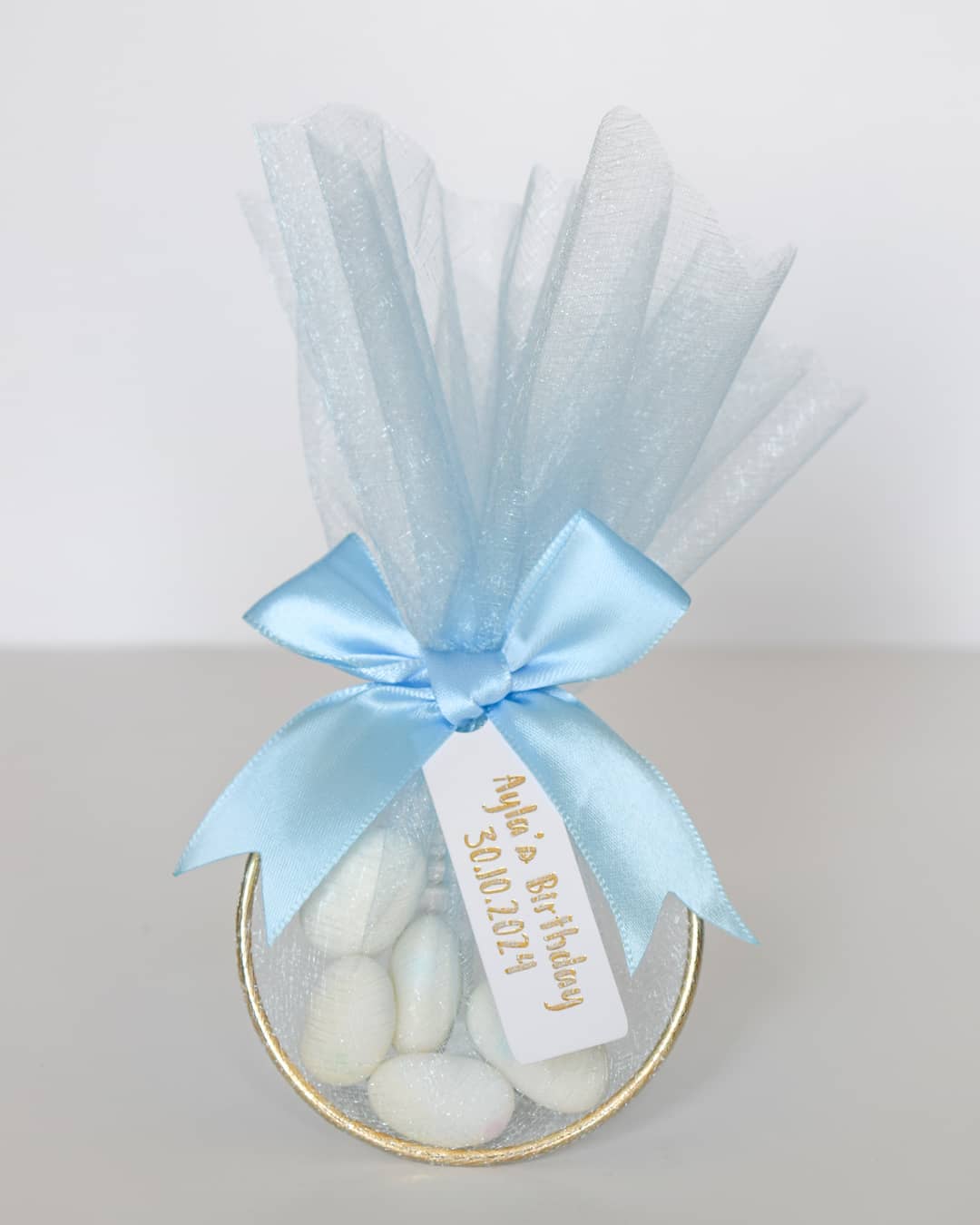 Blue Birthday Party Favors