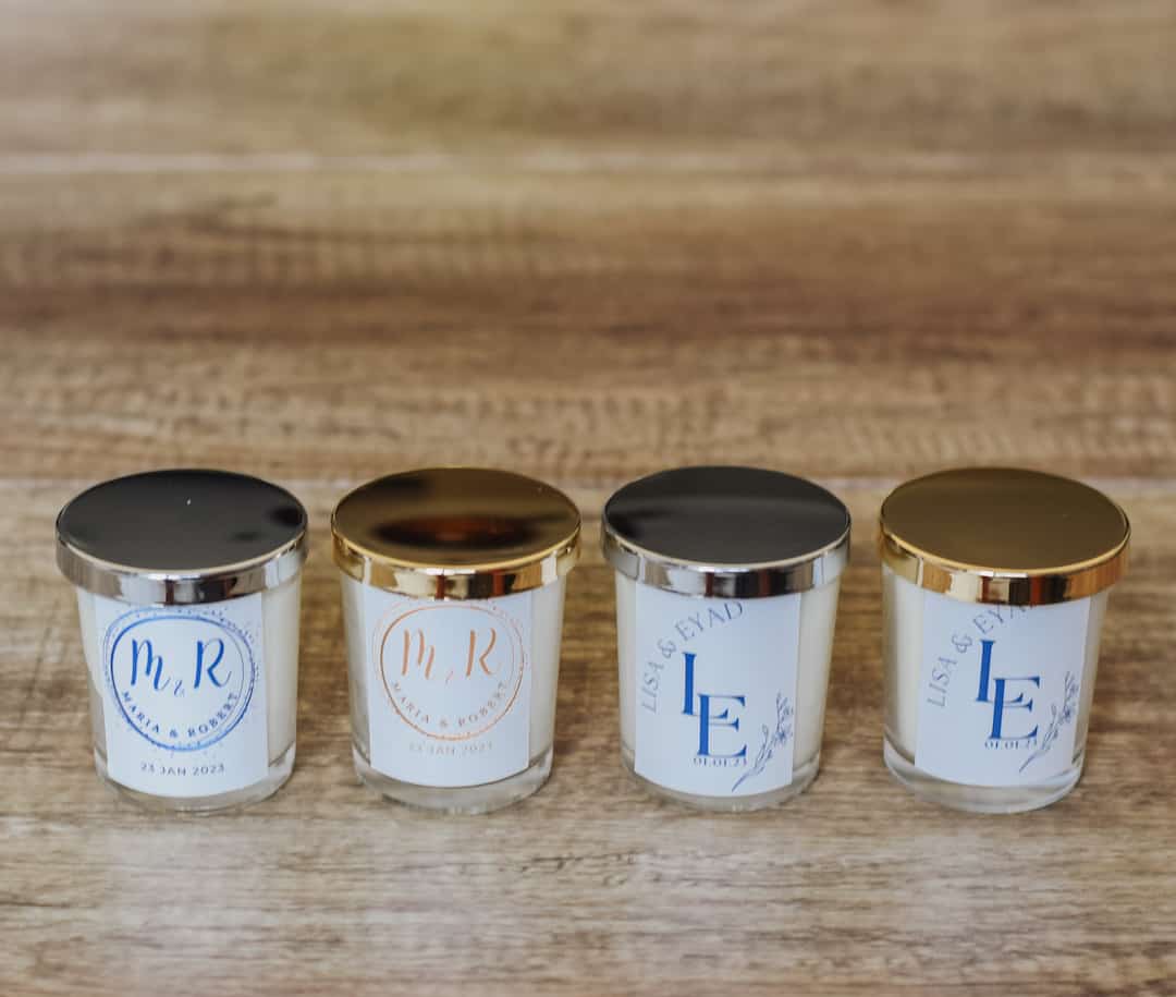 PartyFavors.ae Wedding Party Favors 4 Candles