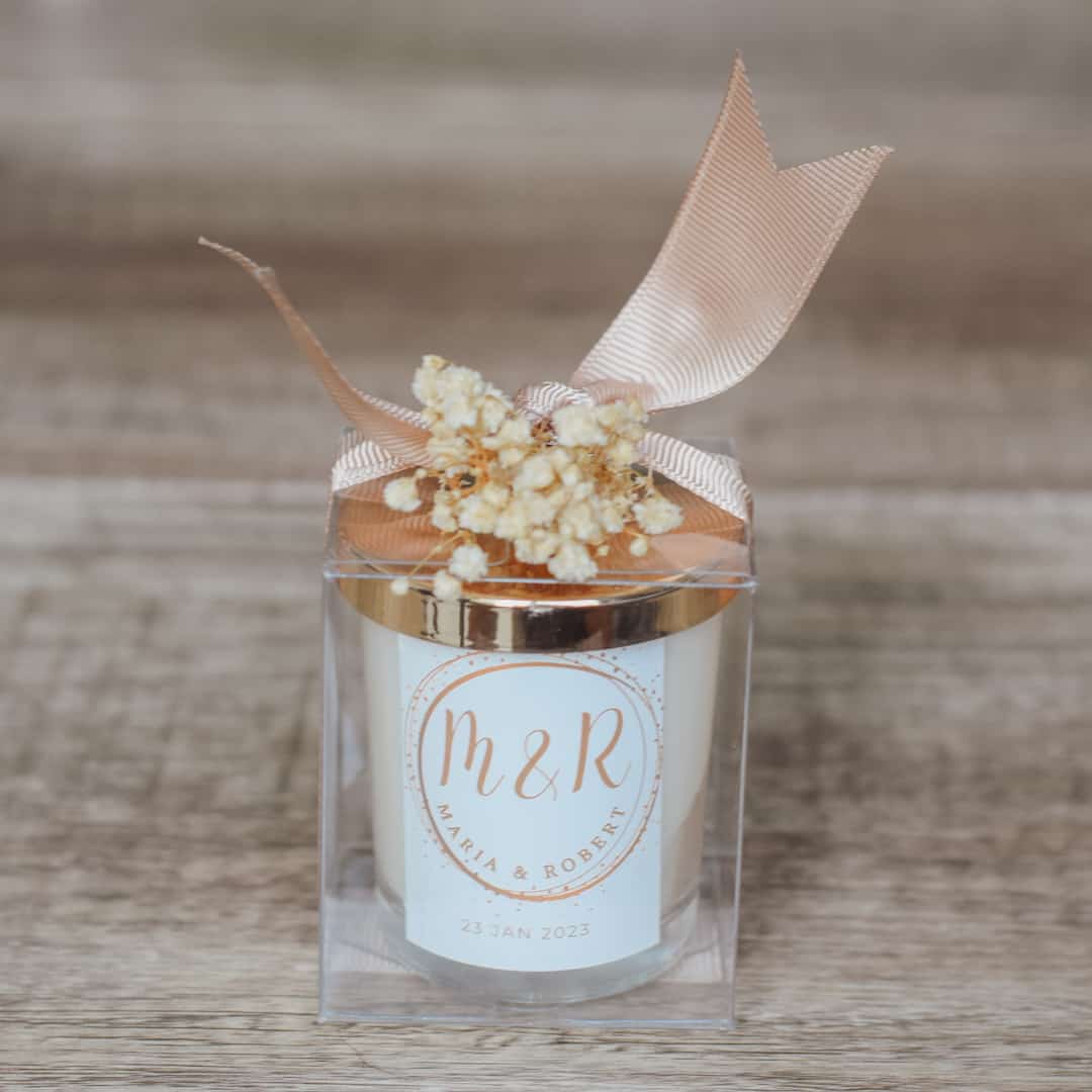 Golden Wedding Party Favors