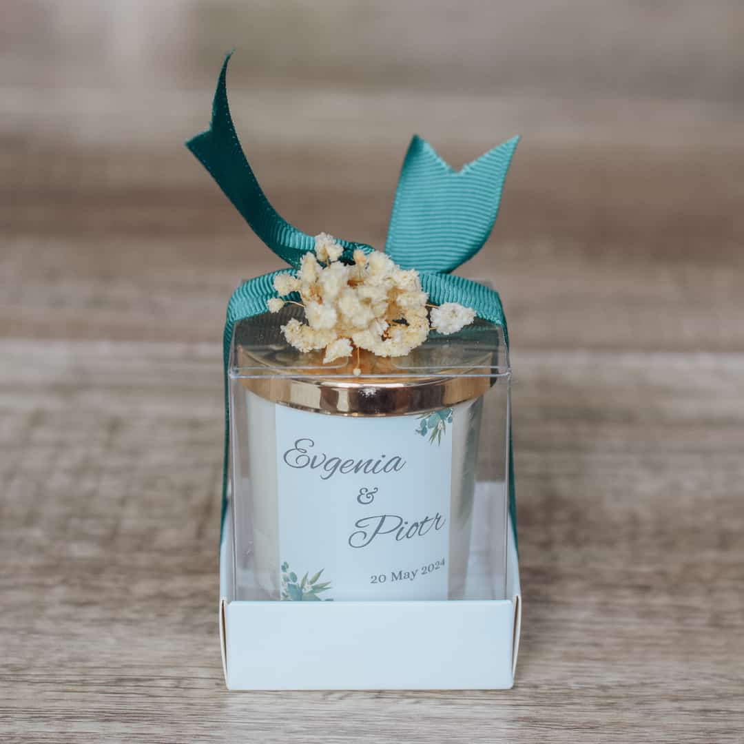 Wedding Party Favors green