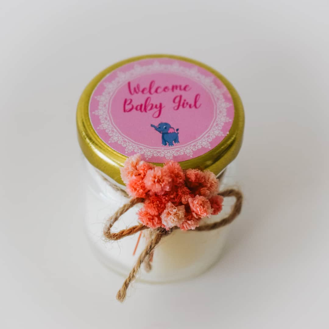 baby shower party favors girl pink 2