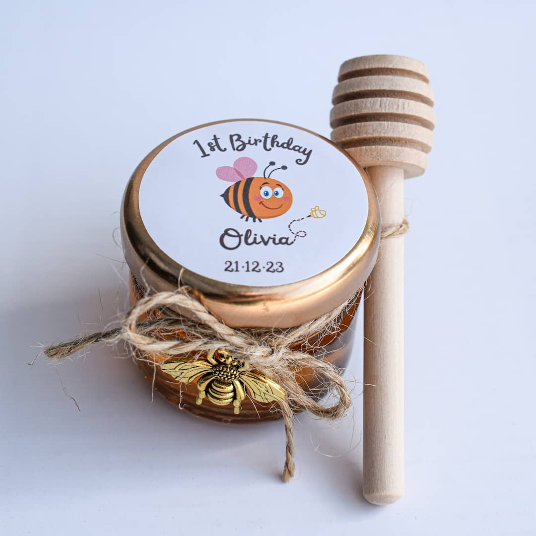 Girl Birthday Party Favors Pure Honey Jars