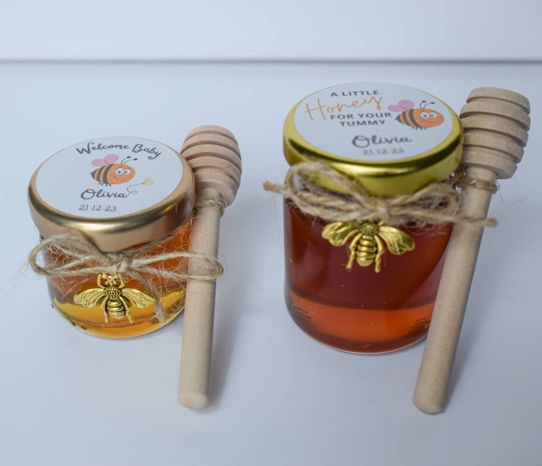 Birthday Party Favors | Personalized Designs | Pure Honey Jars