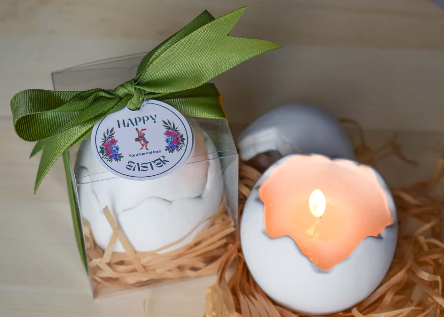 Easter Gifts Favors Unique Egg Style Scented Candle Giveaways