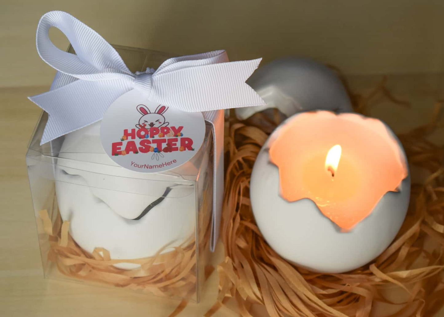 Easter Gifts Favors Unique Egg Style Scented Candle Giveaways