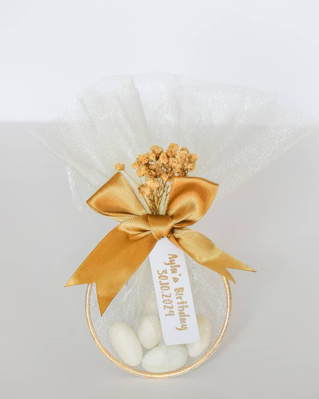 Gold Birthday Party Favors