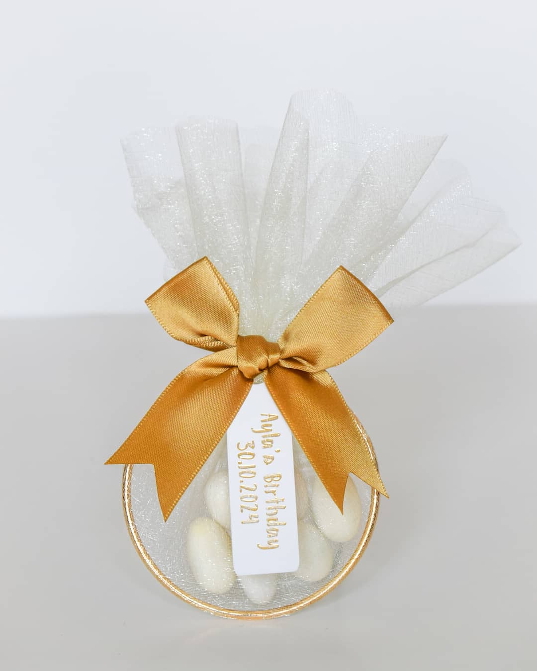 Gold Birthday Party Favors gold