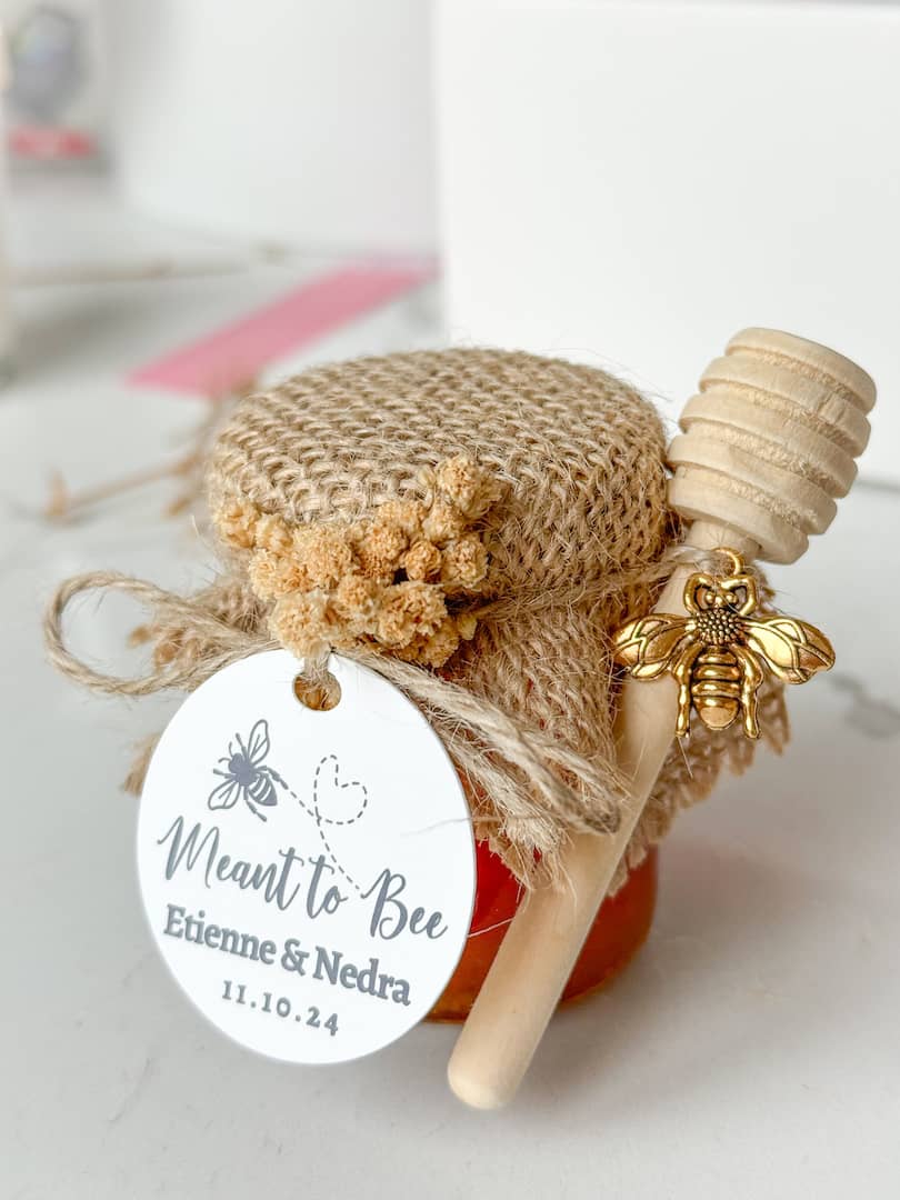 Wedding Favors | Personalized Designs | Pure Honey Jar