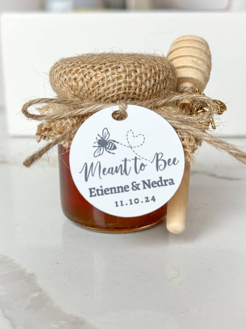 Wedding Favors | Personalized Designs | Pure Honey Jar