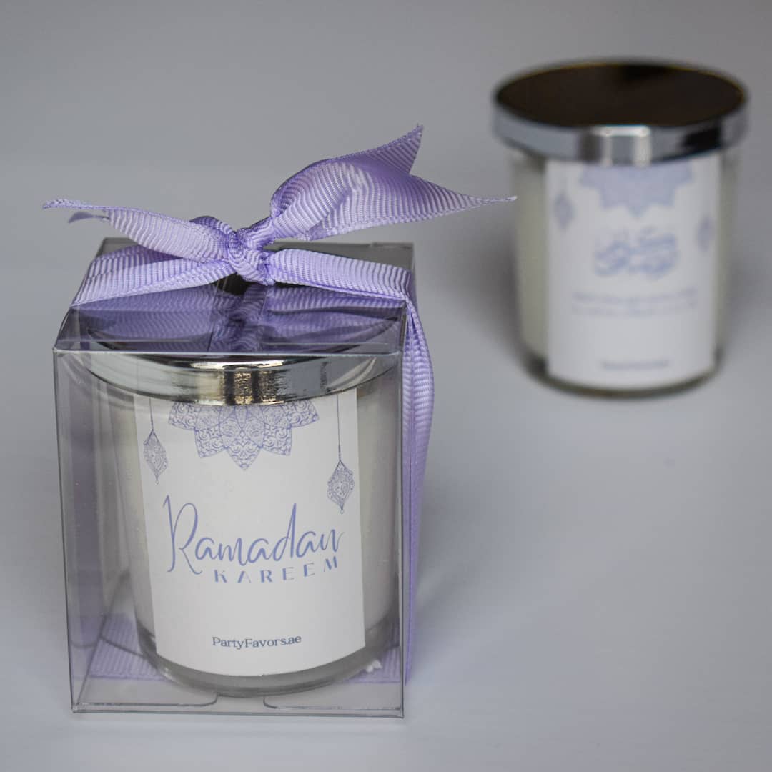 Ramadan Kareem Gifts Giveaways Customized Greetings purple
