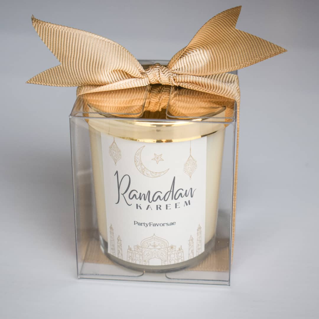 Ramadan Kareem Gifts Giveaways Customized candles