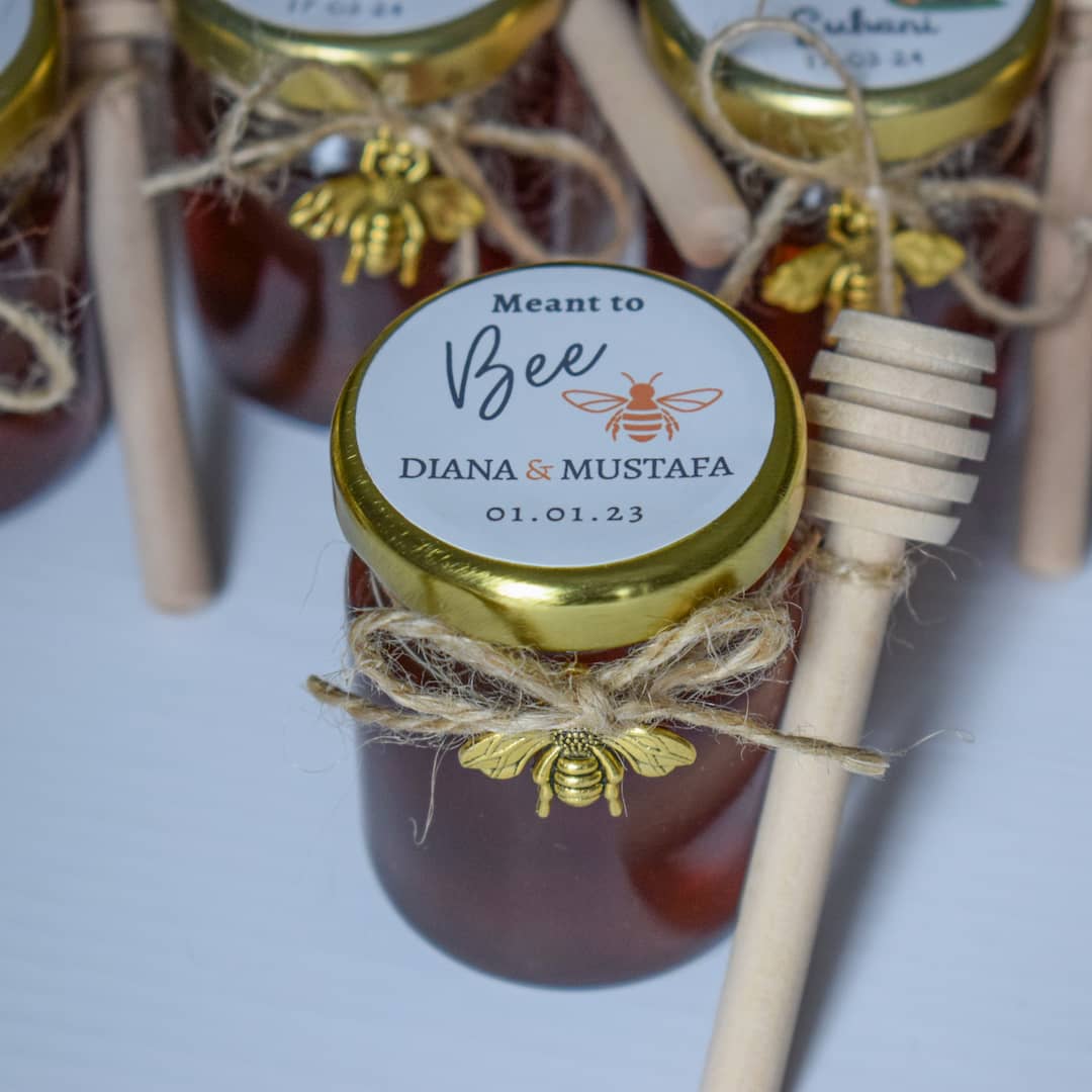 Wedding Favors | Personalized Designs | Pure Honey Jar