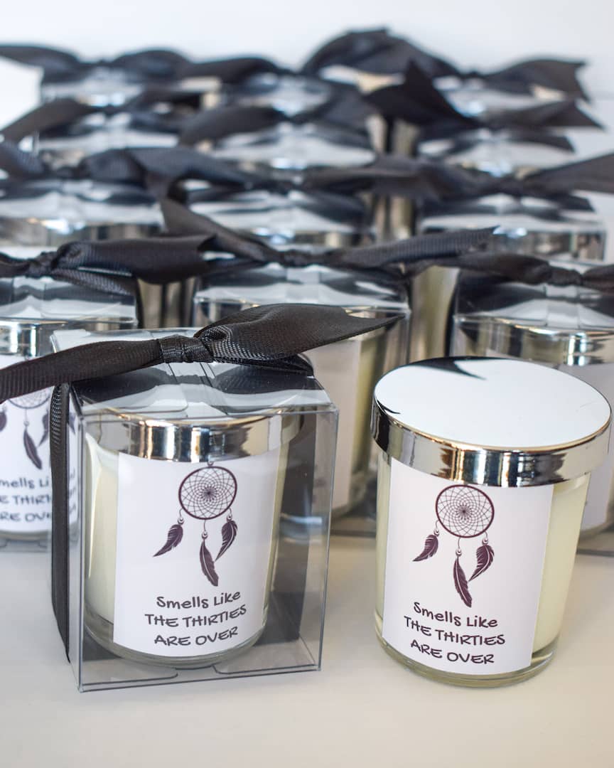 funny birthday favors