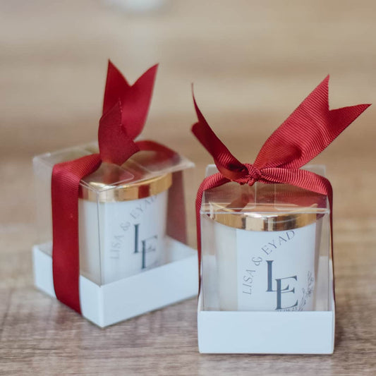 Red Wedding Favors