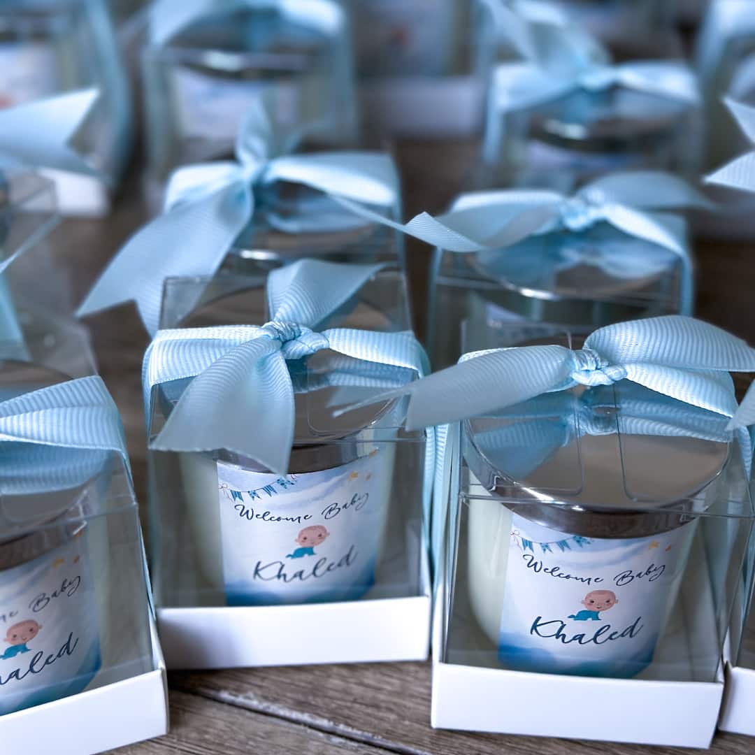 Baby boy baby hot sale shower party favors