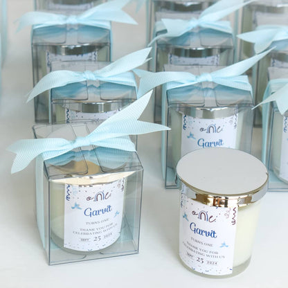 Birthday Party Favors | Personalized Designs | Scented Candles