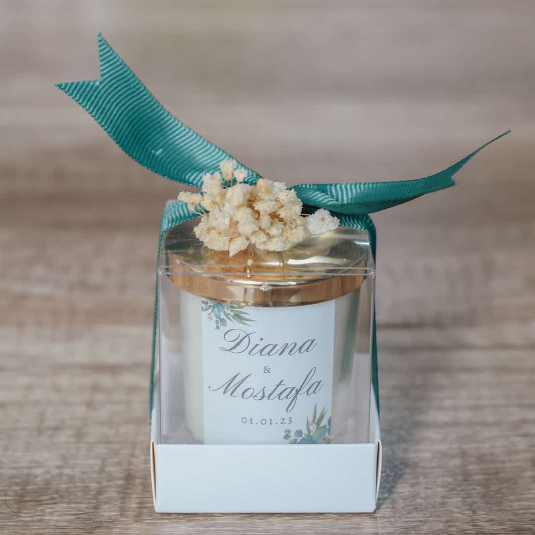 Wedding Party Favors green