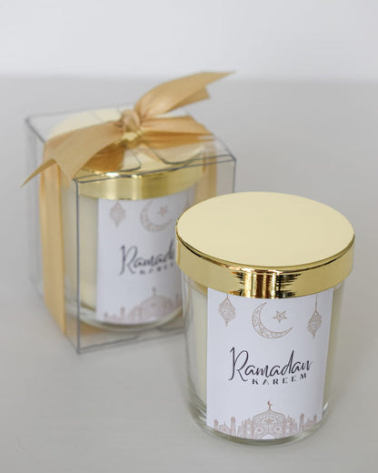 Personalized Ramadan Kareem Gifts Favors Scented Candle