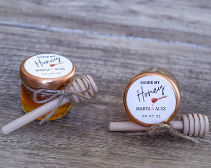 Wedding Favors | Personalized Designs | Pure Honey Jar