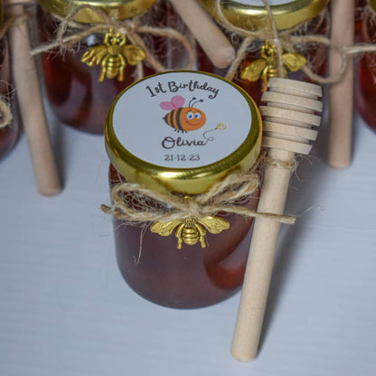 Birthday Party Favors | Personalized Designs | Pure Honey Jars