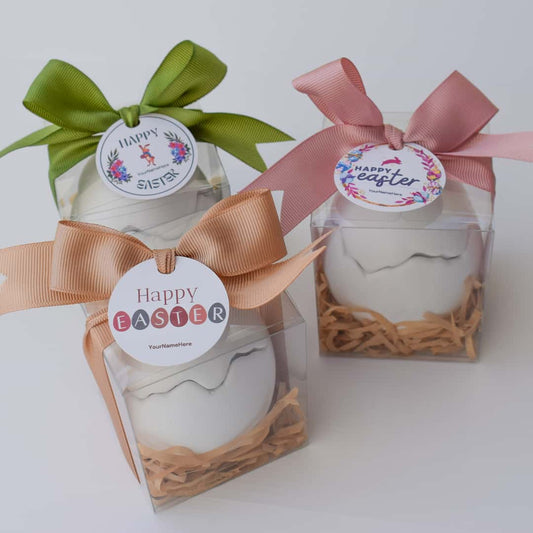 Easter Gifts Favors Unique Egg Style Scented Candle Giveaways
