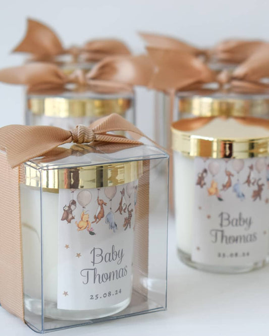 Neutral Color Baby Shower Favors