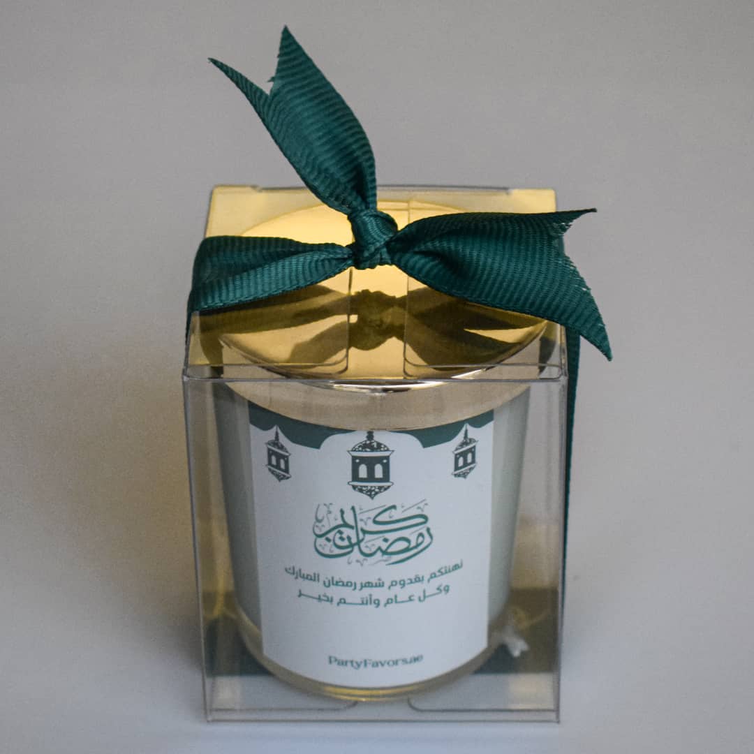 Ramadan Kareem Gifts Giveaways Customized candles